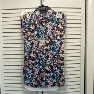 Robert Graham Multicolor Sleeveless Shirt